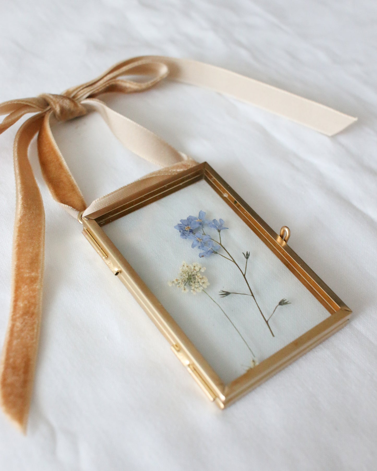 Flowers at Netherfield Floating Frame