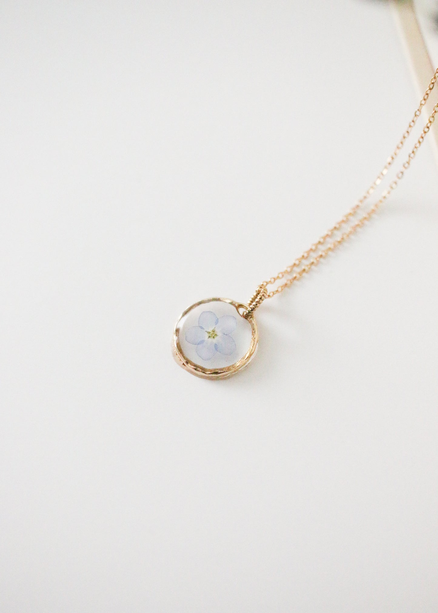 Pre Order Memories Necklace (forget me not)