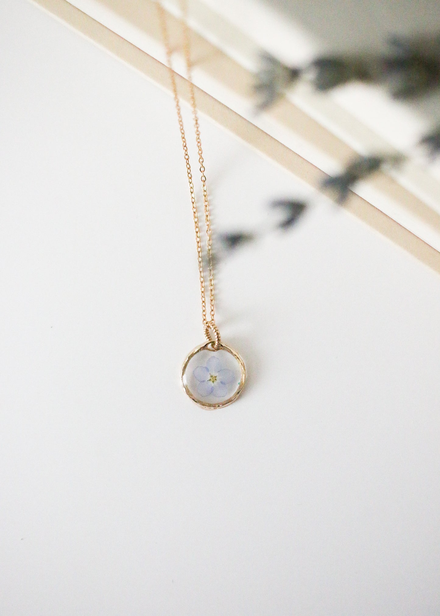 Pre Order Memories Necklace (forget me not)