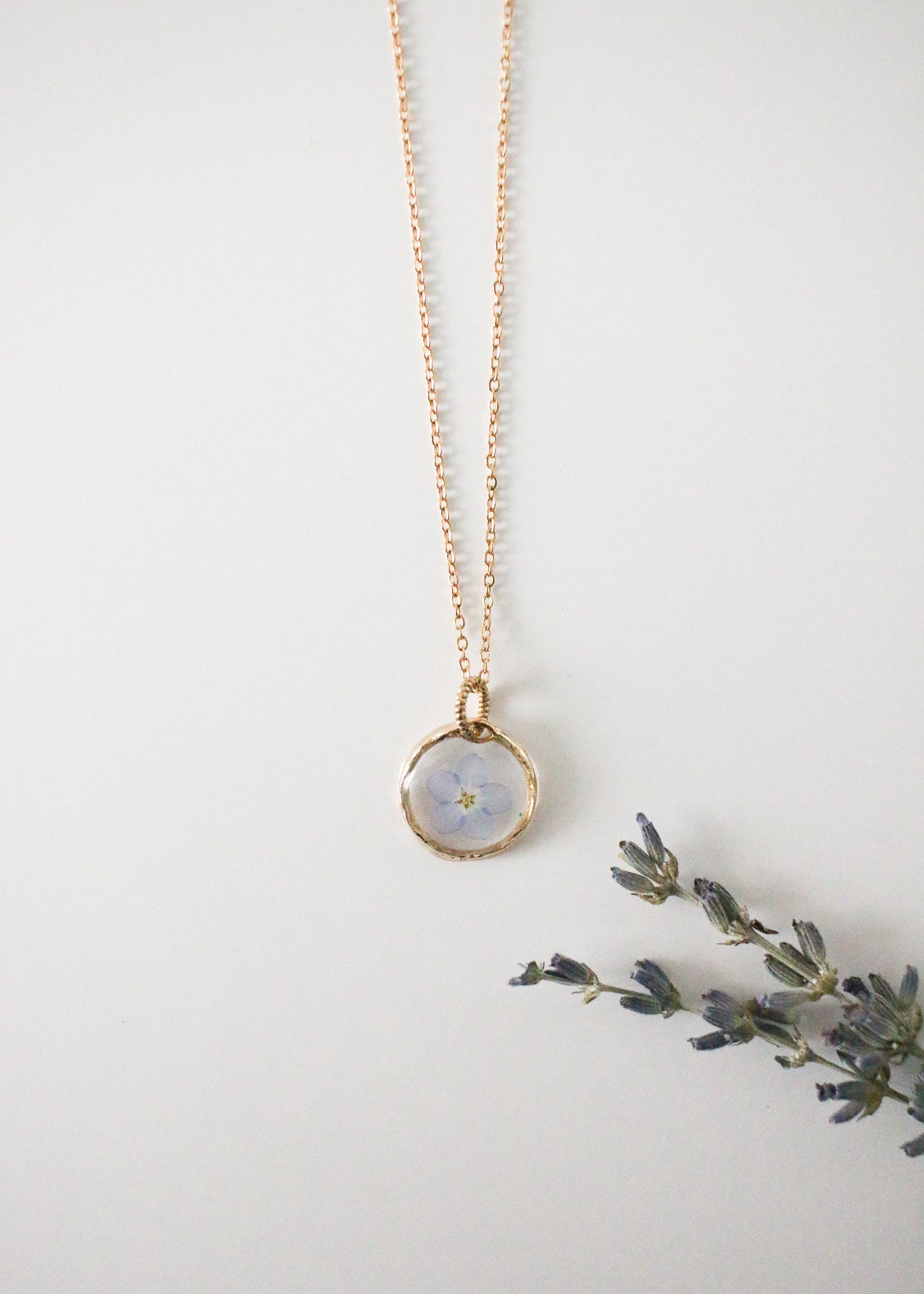 Pre Order Memories Necklace (forget me not)