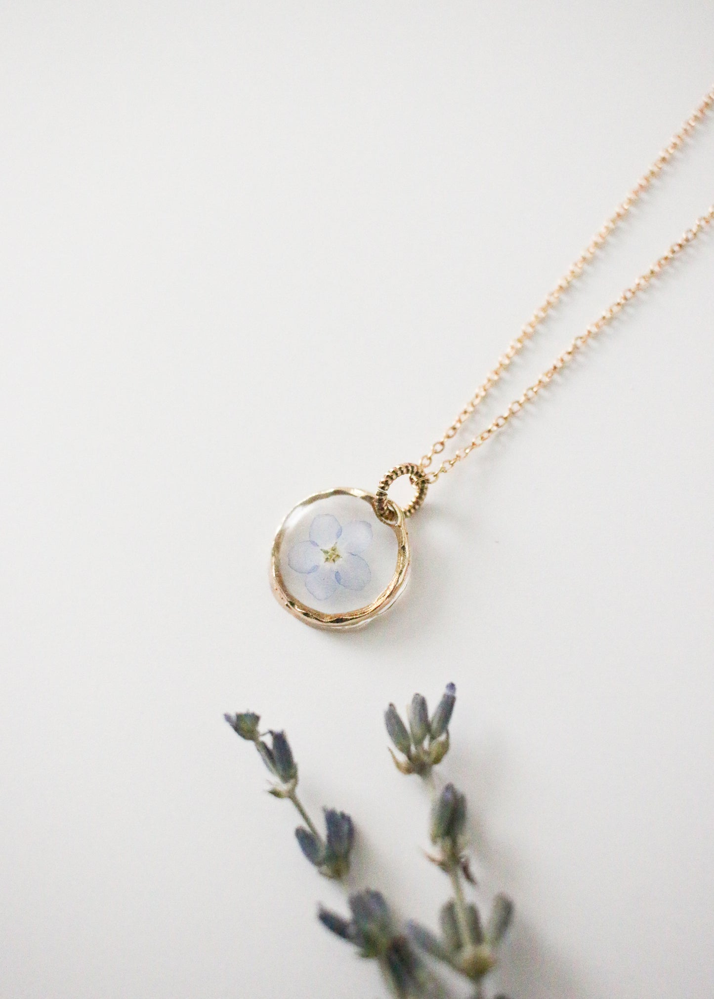 Pre Order Memories Necklace (forget me not)