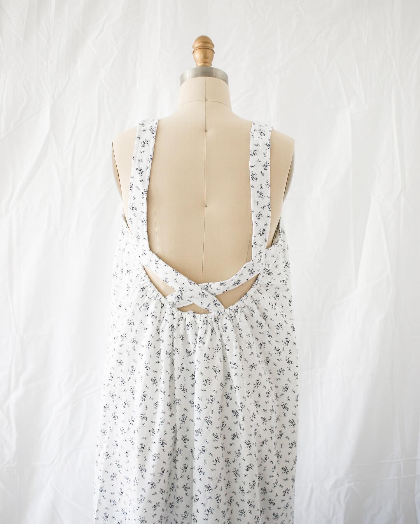 A Poem of Flowers Pinafore Dress