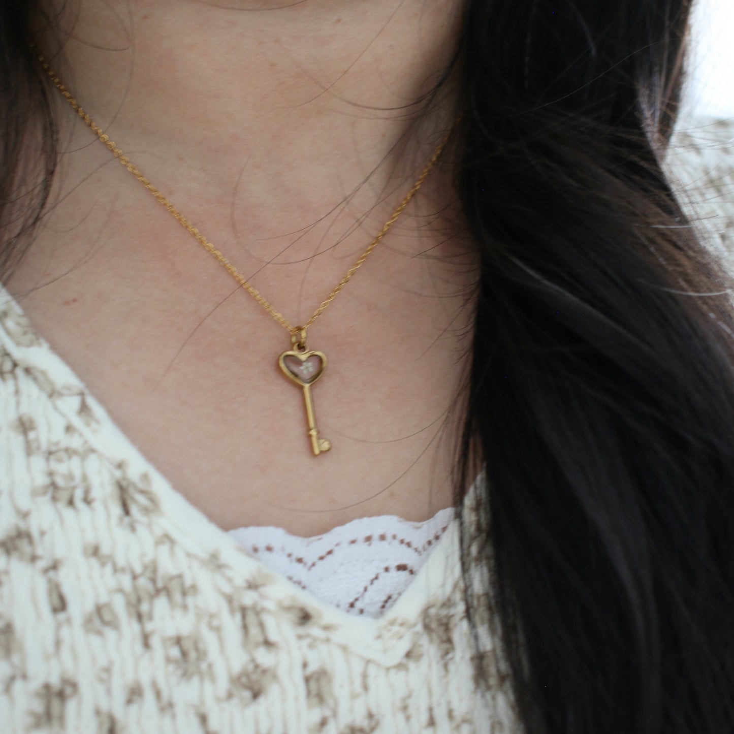 The Garden Key Necklace