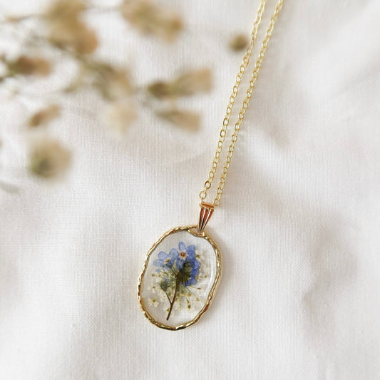 Forget me Not Bouquet Pendant (wholesale) MSRP $38.00