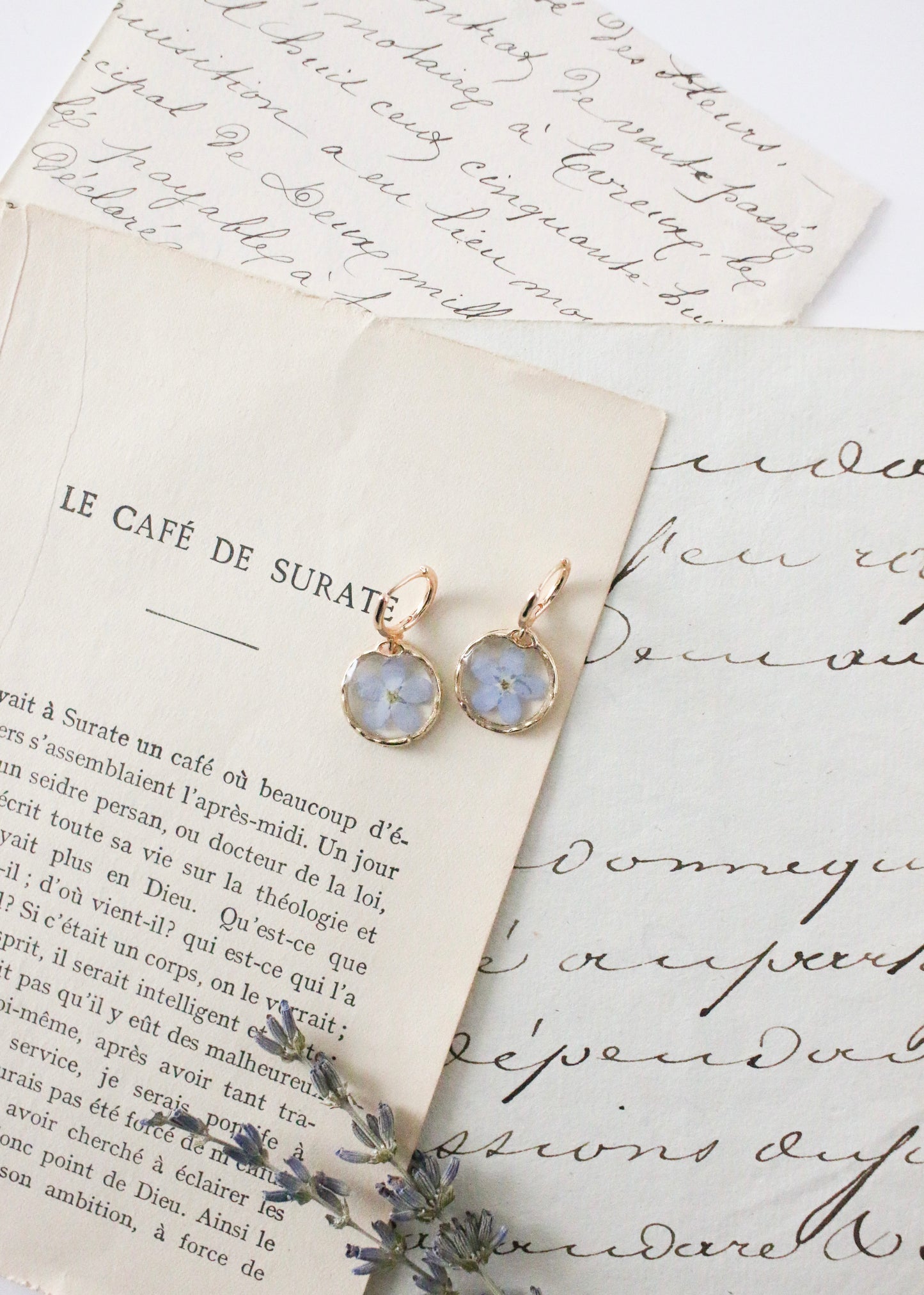 Memories Earrings (forget me not)