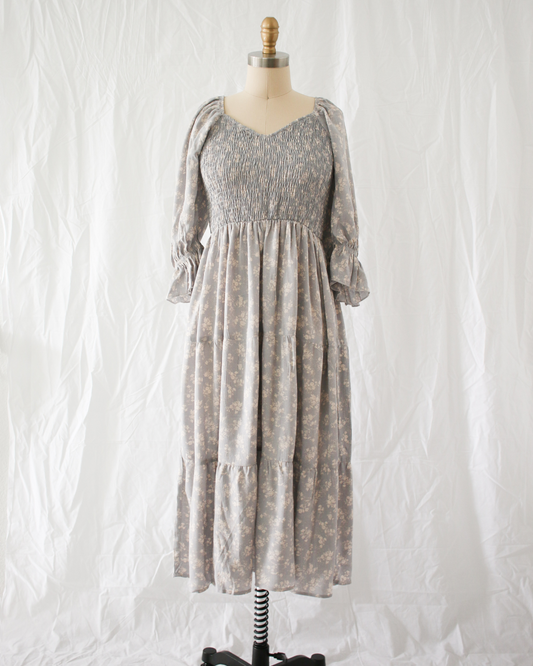 Faded Bluebell Fields Dress