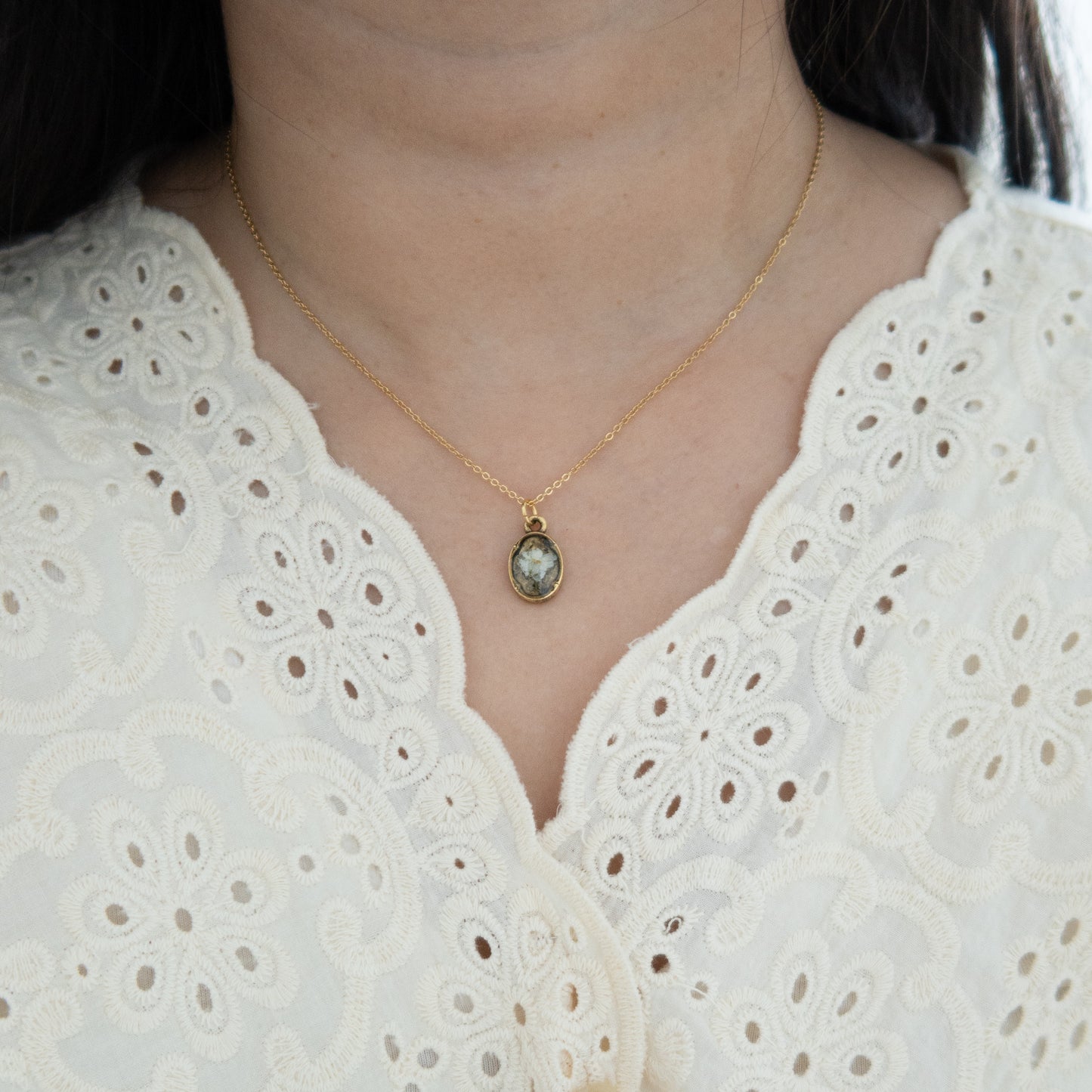 Marilla Oval Necklace