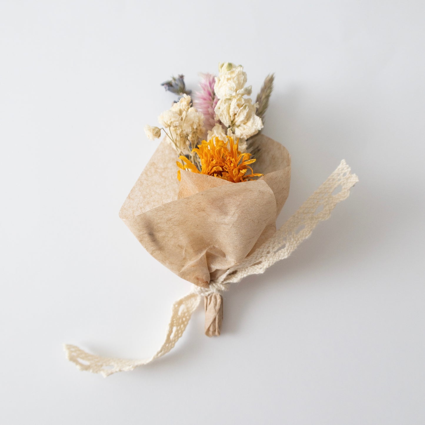 Mini Dried Wildflower Bouquet