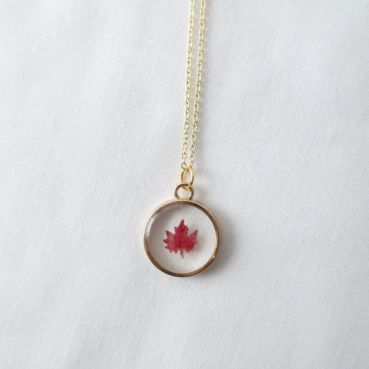 Small Maple Leaf Pendant