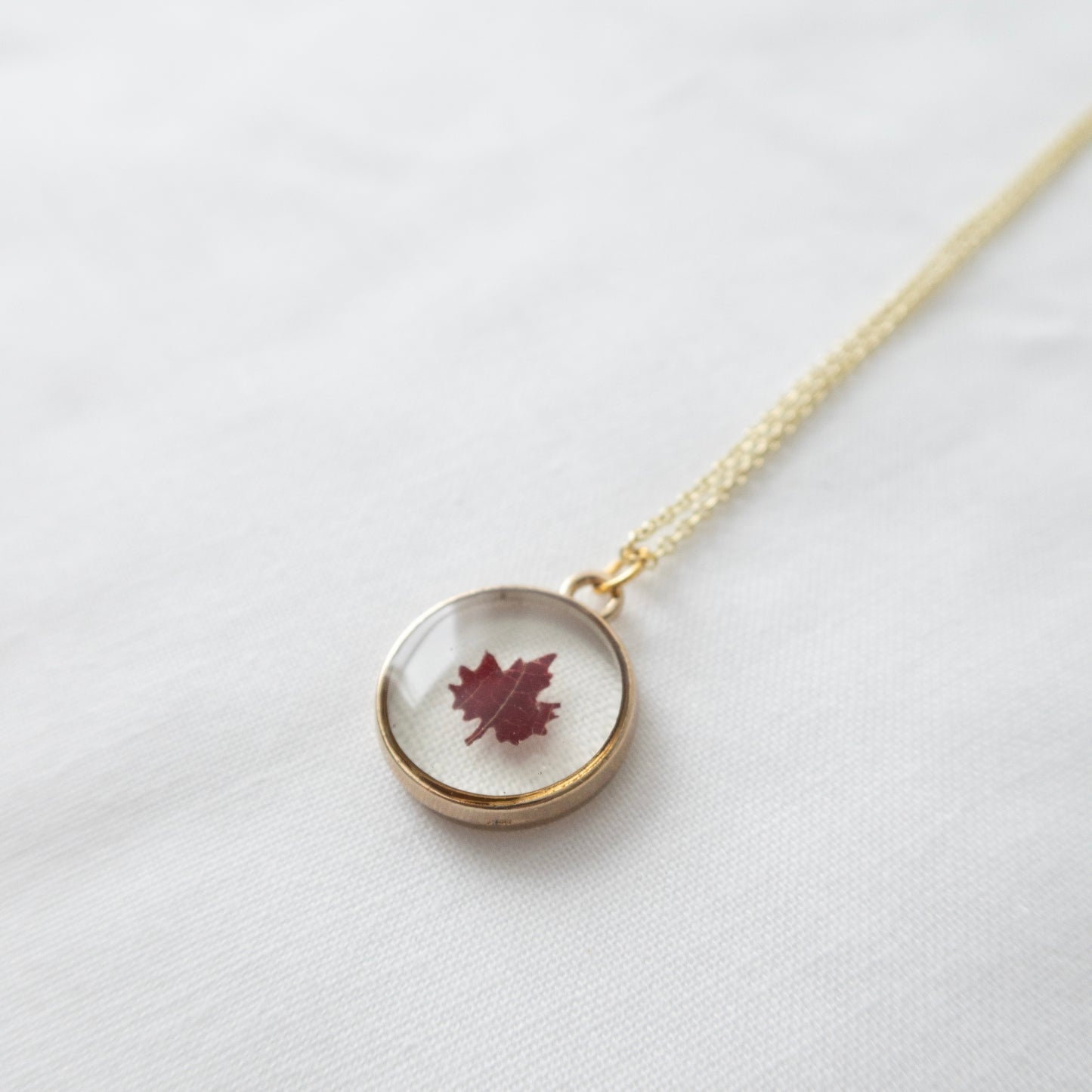 Small Maple Leaf Pendant